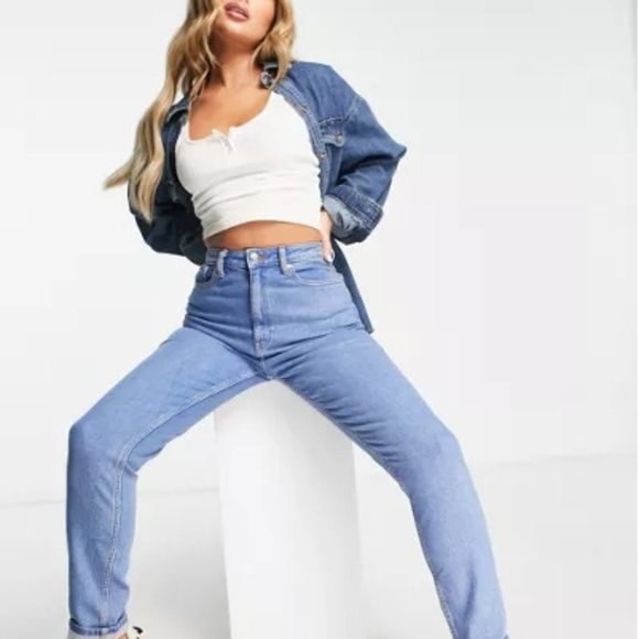 ASOS Hourglass Slim Mom Jeans - Picture 1 of 1